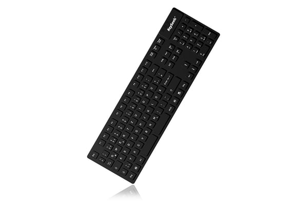 KeySonic KSK-8030 IN (US) tastatur Industriel USB QWERTY US engelsk Sort