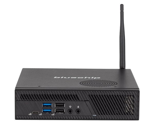 bluechip BUSINESSline S3159 Intel® Core™ i5 i5-13400 8 GB DDR5-SDRAM 500 GB SSD Windows 11 Pro Mini PC Mini-PC Svart