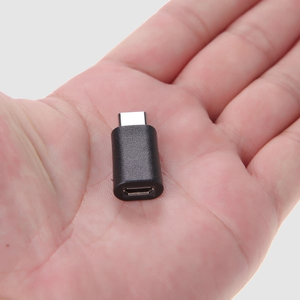 Ewent EW-100517-000-N-P kabel kønsskifter USB 3.1 C USB 2.0 Micro Sort, Sølv