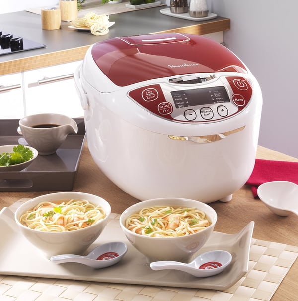 Moulinex MK705111 monitoimikeitin 5 L 750 W Punainen