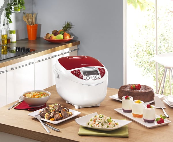 Moulinex MK705111 monitoimikeitin 5 L 750 W Punainen