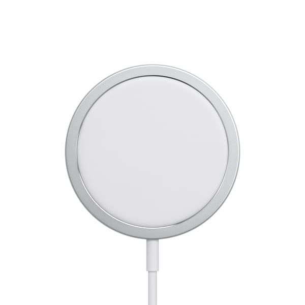 Apple MagSafe Hovedtelefoner, Smartphone Sølv, Hvid Trådløs opladning Indendørs