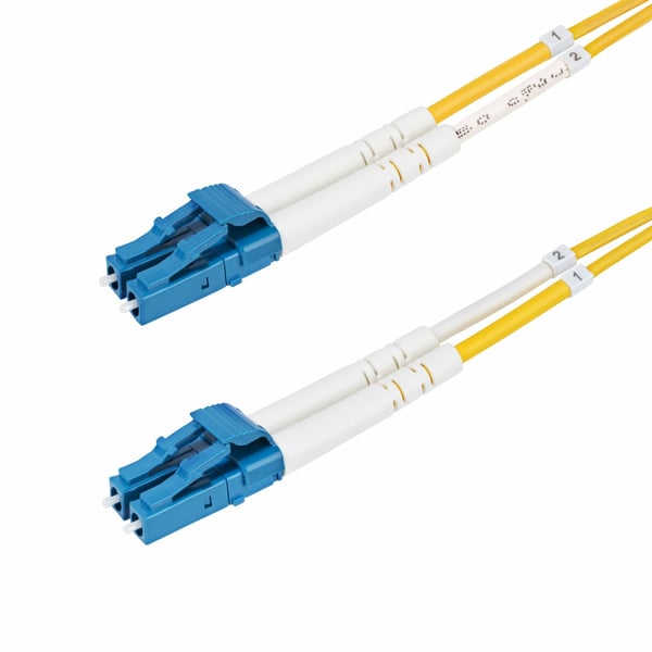 StarTech.com SMDOS2LCLC8M InfiniBand og fiberoptisk kabel 8 m LC LC/UPC Gul