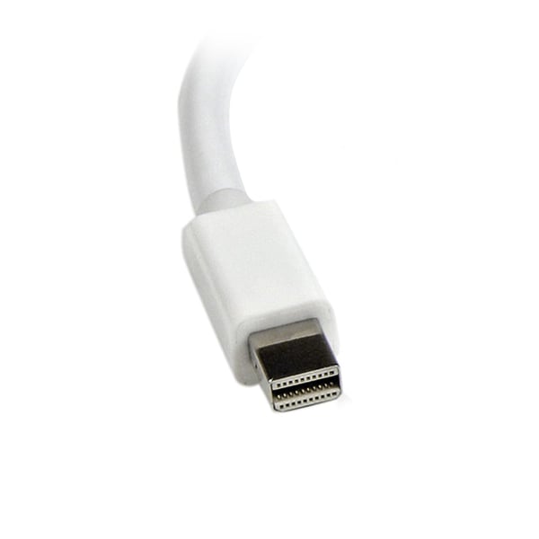 StarTech.com MDP2VGAW videokabel adapter 0,13 m Mini DisplayPort VGA (D-Sub) Hvid