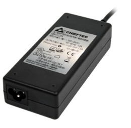 Chieftec CDP-085ITX strømadapter og vekselret Indendørs 85 W Sort