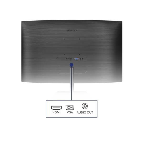 Philips E-line 241E1SCA - LED-skärm - böjd - 61 cm (24\")
