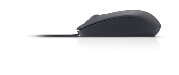 DELL Optical USB-kabelforbundne mus - MS111 - sort