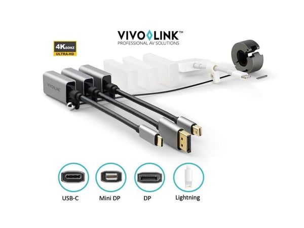 Vivolink PROADRING13S videokabel adapter HDMI Type A (Standard) Aluminium