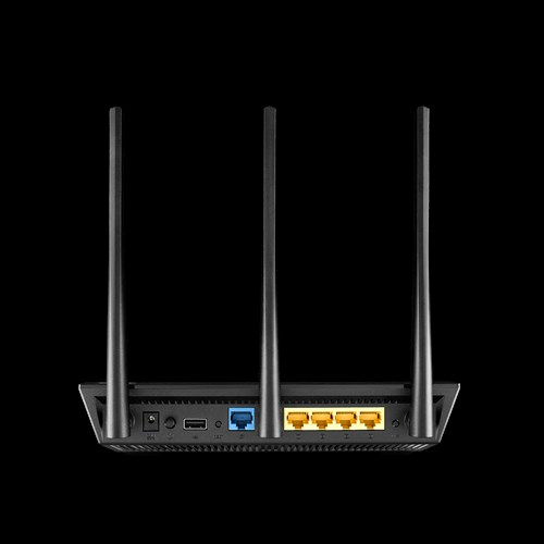 ASUS RT-AC1900U trådløs router Gigabit Ethernet Dual-band (2,4 GHz / 5 GHz) Sort