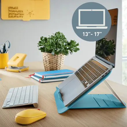 Leitz Ergo Cosy justerbar laptop stand, 80% recirkuleret plast