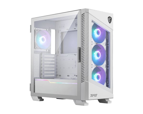 MSI MPG 100R WHITE Midi Tower Valkoinen