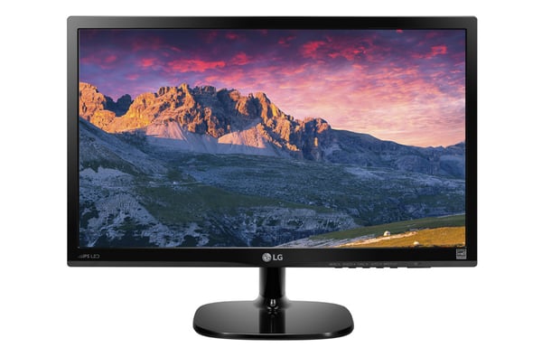 LG 23MP48HQ-P tietokoneen litteä näyttö 60,5 cm (23.8") 1920 x 1080 pikseliä Full HD LED Musta