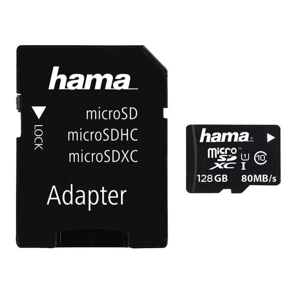 Hama 128GB microSDXC UHS-I Klasse 10 Hama 128GB microSDXC UHS-I Klasse 10