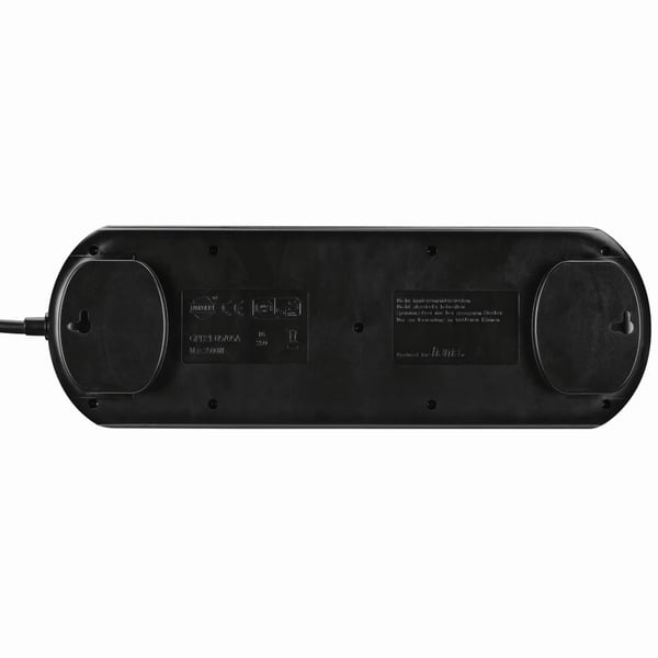 Hama 00137253 overspændingsbeskytter Sort, Blå 10 AC stikkontakt(er) 230 V 2 m