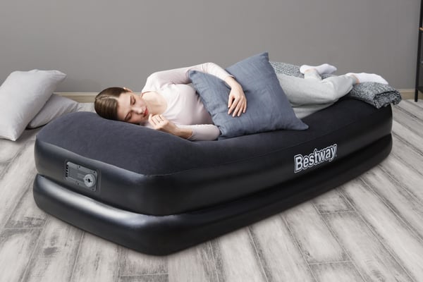 Bestway 67401 luftmadras Enkelmadras Sort