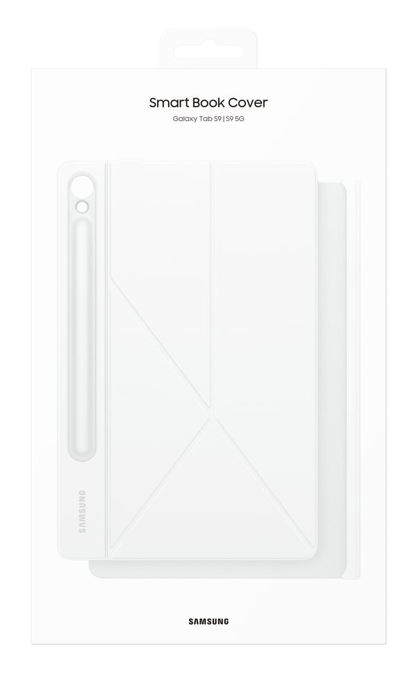 Samsung EF-BX710PWEGWW iPad-fodral 27,9 cm (11") Folio Vit