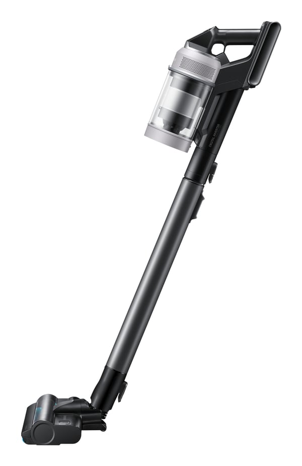 Samsung VS80F28EFP Skaftdammsugare, 2-i-1 Batteri Torr HEPA, Mikro Utan påse 0,5 l 770 W Grå 2,2 Ah