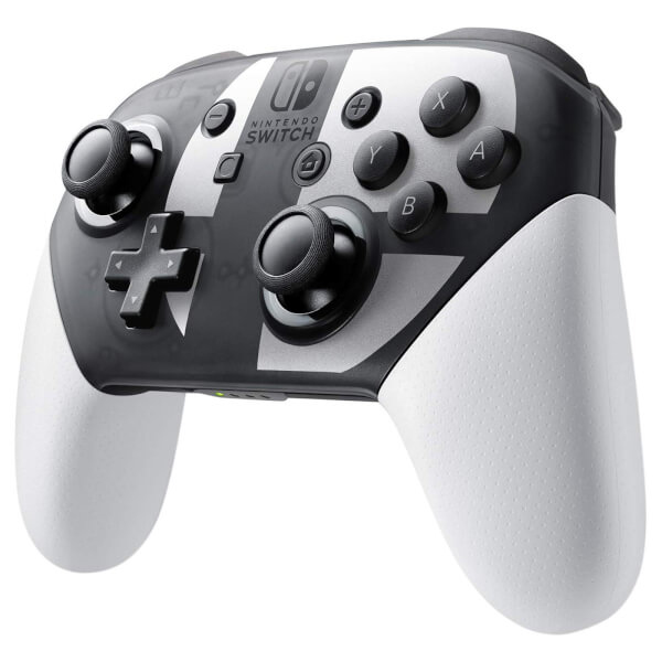Nintendo Switch Pro Controller Super Smash Bros. Ultimate Edition Svart, Grå, Vit Bluetooth Spelplatta Analog / Digital Nintendo Switch