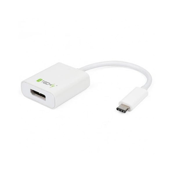 Techly IADAP-USB31-DP USB grafisk adapter 3840 x 2600 pixel Hvid