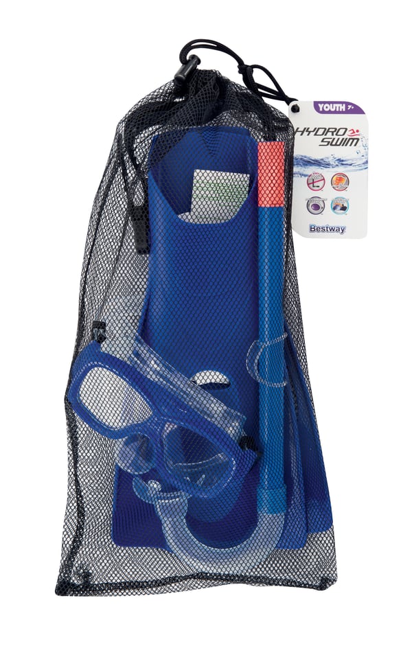 Bestway 25019 simpaket Blå, Grön, Lila Barn
