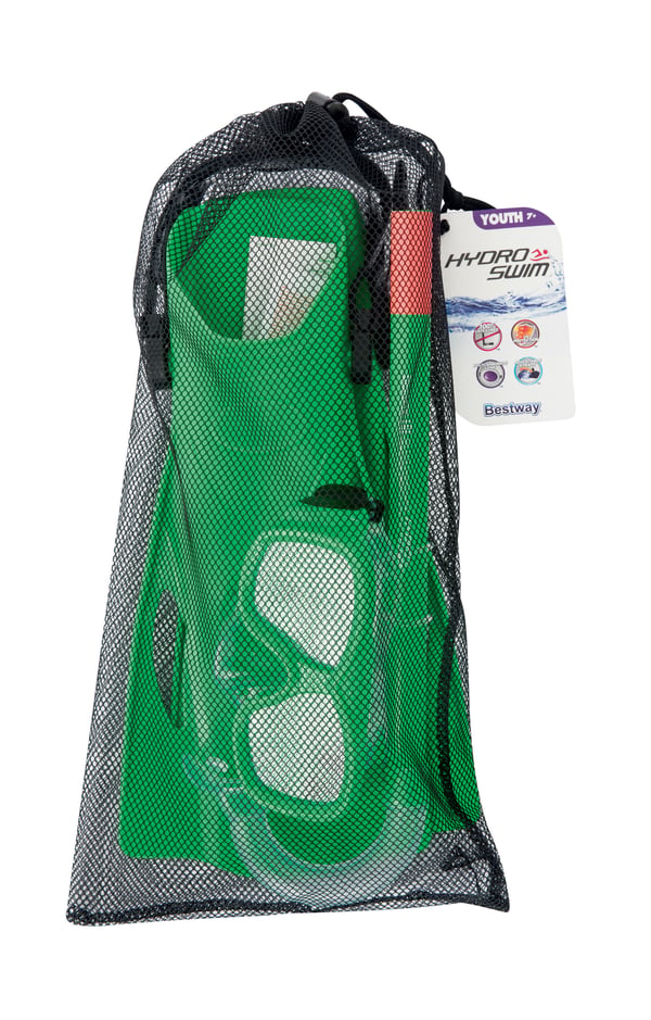 Bestway 25019 simpaket Blå, Grön, Lila Barn
