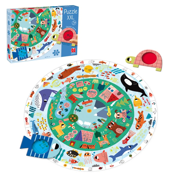 Goula - Puzzle XXL Discover Animals