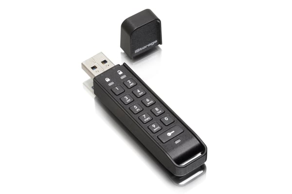 iStorage datAshur Personal2 USB-muisti 32 GB USB A-tyyppi 3.2 Gen 1 (3.1 Gen 1) Musta