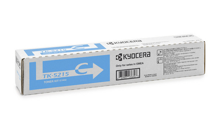 KYOCERA TK-5215C tonerpatron 1 stk Original Blå