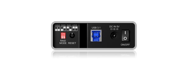 ICY BOX IB-RD2253-U31 HDD/SSD kabinet Sort 2.5"
