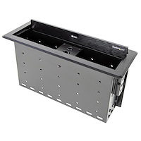 StarTech.com BOX4MODULE kabelorganisator Skrivebord Kabelboks Sort 1 stk