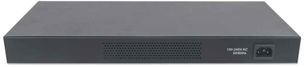 Intellinet 561044 nätverksswitchar Ohanterad L2 Gigabit Ethernet (10/100/1000) 1U Svart