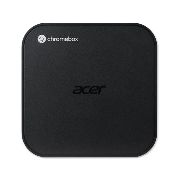 Acer Chromebox CXI6 Intel Core 5 120U 16 GB DDR4-SDRAM 256 GB SSD ChromeOS Mini PC Mini-PC Svart