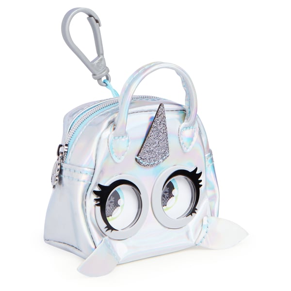 Purse Pets BAG Micro Narwhal GML Silver Pojke/flicka Handväska