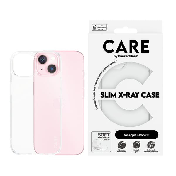 PanzerGlass CARE™ by ® X-Ray Case iPhone 15