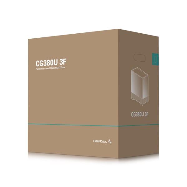 DeepCool CG380U 3F Tower Svart