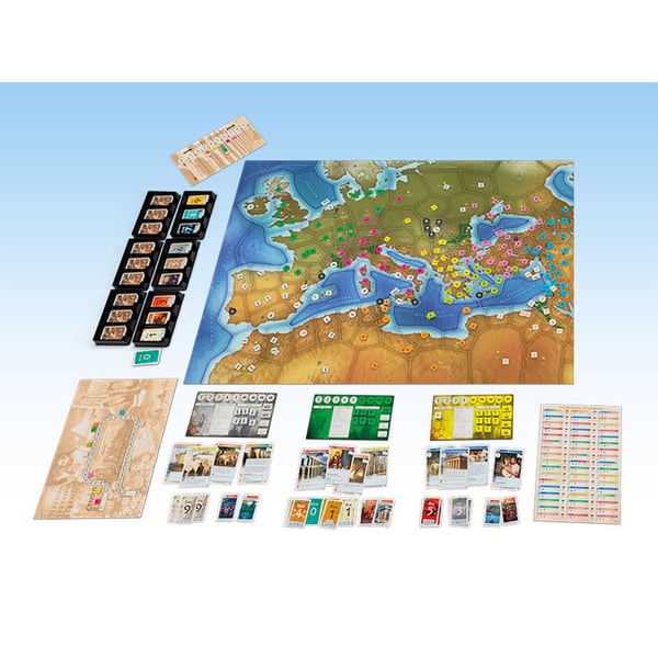 Asmodee Mega Empires: The West Lautapeli