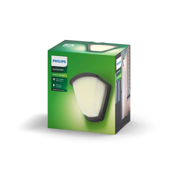 Philips myGarden Kiskadee væglampe 42 W E27, uden pære