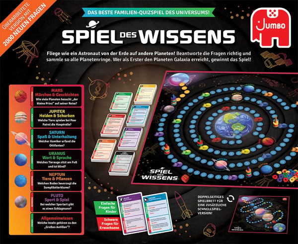 Jumbo Spiel des Wissens Original
