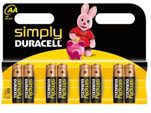 Duracell Simply Kertakäyttöinen akku AA Alkali