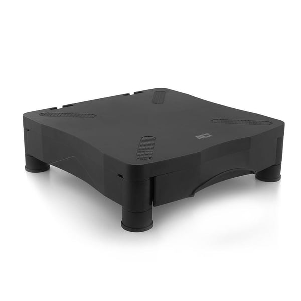 ACT AC8200 skærmbeslag og -stativer 43,2 cm (17") Skrivebord Sort