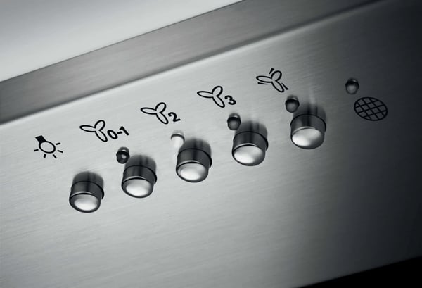 AEG DGE5861HM Indbygget Rustfrit stål 580 m³/t