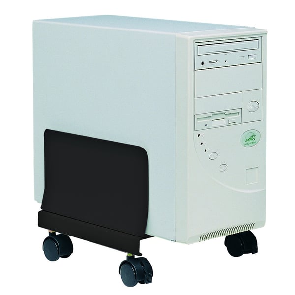 Techly ICA-CS 34 multimediavagnar & ställ Svart PC Multimediavagn