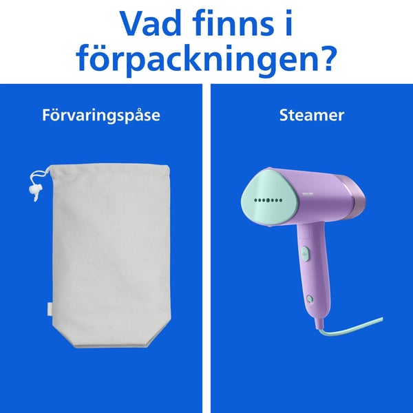 Philips 3000 series 3000-serien STH3010/30 Handhållen steamer