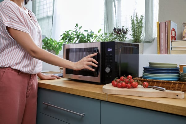 Candy ESSENZA CMCA29EDLB/ST Rustfrit stål Kombination mikroovn Bordplade 29 L 1000 W