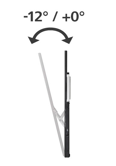 Hama 00220818 tv-fäste 2,54 m (100") Svart