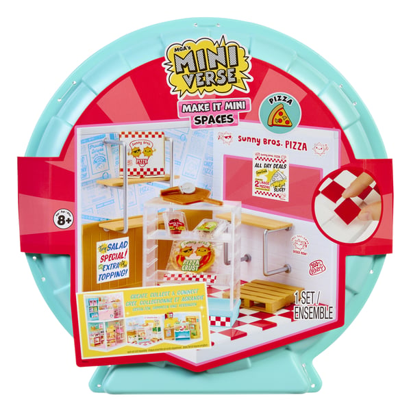 Miniverse Spaces Starter Pack- Pizza