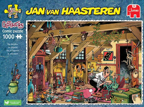 Jan van Haasteren - Oldtimers The Bachelor (1000 Pieces)