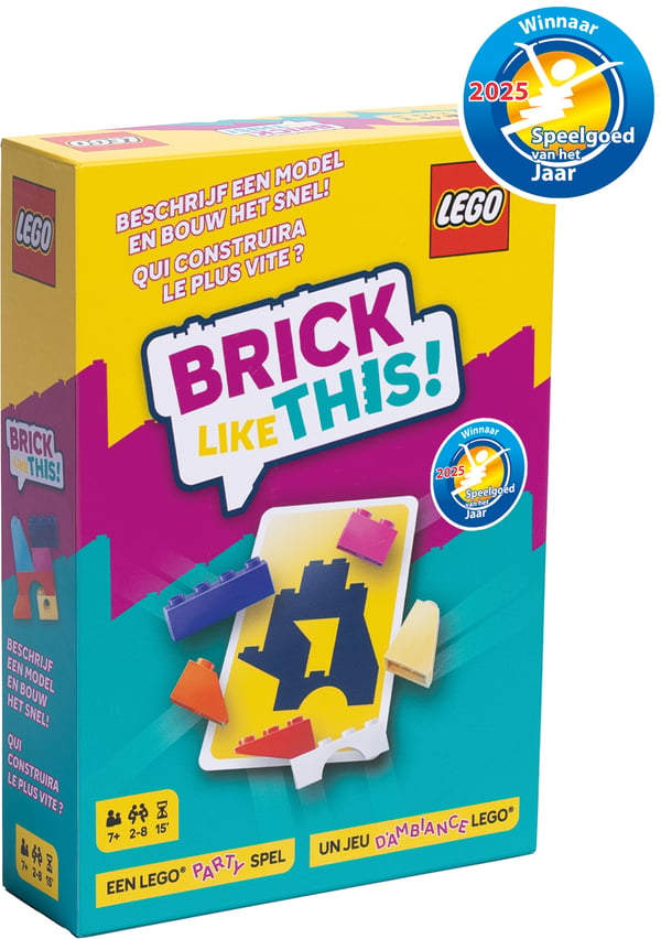 Asmodee Brick Like This! LEGO® Brick Like This! Brädspel Finmotorik (fingerfärdighet)