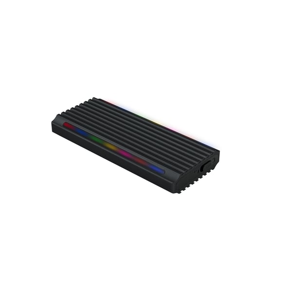 TooQ Shinobi SSD-inkapsling Svart M.2
