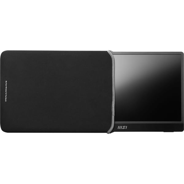 MSI Pro MP161 tietokoneen litteä näyttö 39,6 cm (15.6") 1920 x 1080 pikseliä Full HD LED Musta